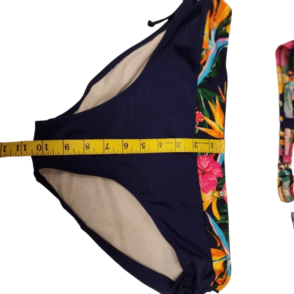 Tropical Bikini Bathing Suit L/XL - Picture 6 of 7